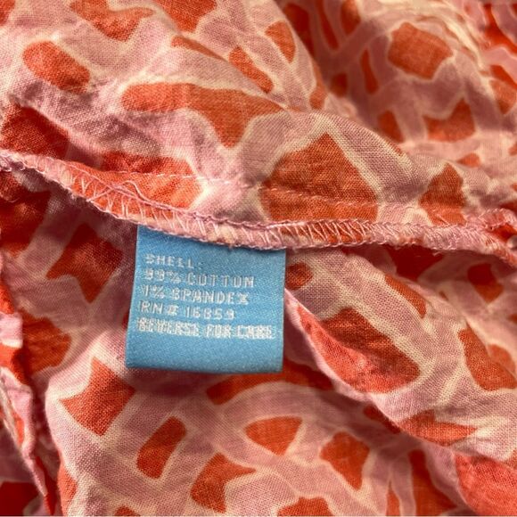 J. MCLAUGHLIN Geometric Embroidered Mini Tunic Dress Preppy Beach Coastal‎ XS - Picture 7 of 7